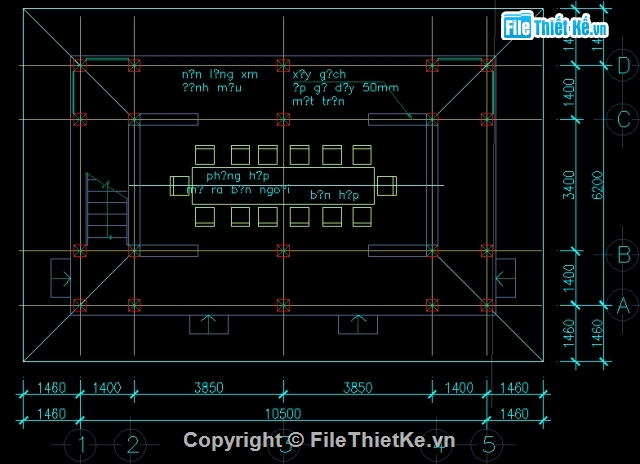 nhà sàn,kiến trúc nhà ở,file cad kiến trúc,nhà sàn bác Hồ